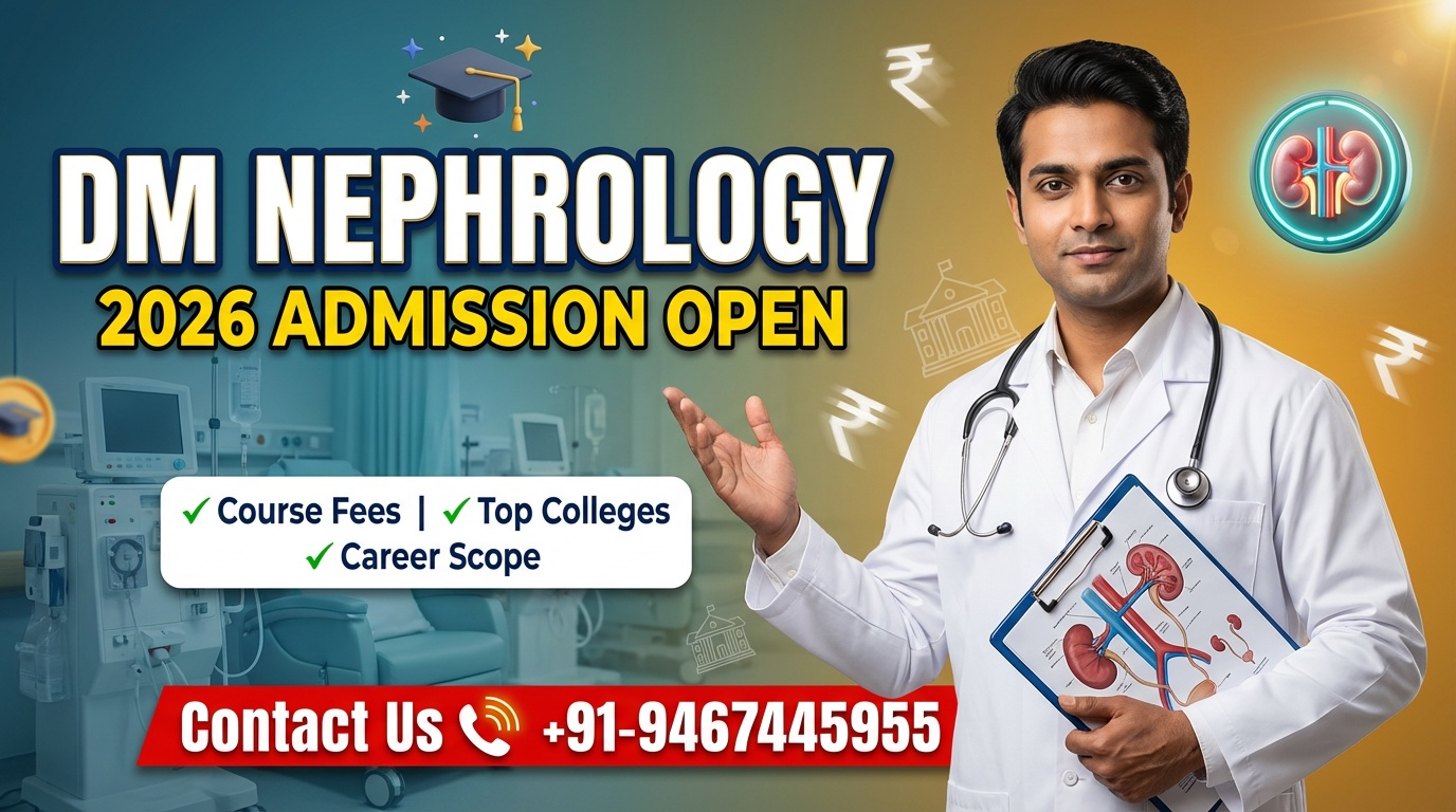 DM Nephrology: Admissions, medical colleges, fees, eligibility criteria details